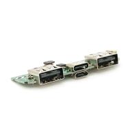 Плата для павербанку, 10000 mAh, 4-LED індикатора. Input: Micro-USB - 5V/2.1A, Type-C - 5V/2.1A Out: 2xUSB-A - 5V/1A, 5V/2.1A