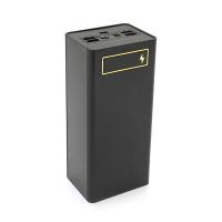 Power bank Voltronic D21-PD під 21х18650, Digital display, Output: 22.5W, Micro-USB, Type-C, Lightning, ABS, PVC, Black, BOX