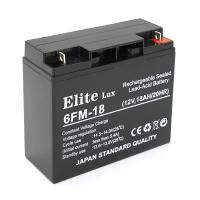 Акумуляторна батарея Elite 12V 18Ah (181х77х167 мм), 4.2кг, Black, Q4 Акумуляторна батарея Elite 12V 18Ah (181х77х167 мм), 4.2кг, Black, Q4