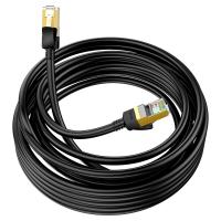 Патч-корд литий HOCO US02, FTP, RJ45, Cat.6, 5,0m, чорний