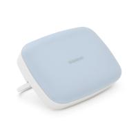 Power Bank Borofone DBT07 10000mAh+LED ліхтар, 2USB+Type-C, 18W, White, 0.31kg