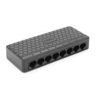 8ми портовий Ethernet комутатор ONV-H1008ES у чорному корпусі, 8*100Мб портів, 5В 1Ач, 132×55×23.9мм