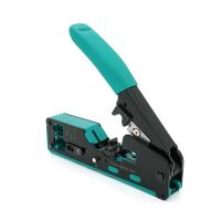 Інструмент СR-05 для обтискання, RJ-45 (8P8C) та RJ-12 (6P6C), 6P/8P + обрізка наскрізних конекторів зачищення зовнішньої ізоляції кабелю