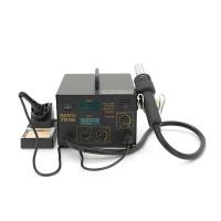 Паяльна станція BAKKU BK-701B цифрова індикація, фен, паяльник  (335*280*200) 4,29 кг