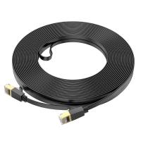 Патч-корд литий HOCO US07, FTP, RJ45, Cat.6, 20,0 m, чорний