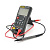 Мультиметр ANENG AN113A. Вимірювання: V DC, V AC, A DC, A AC, Ω, °C/°F, Hz, %, NCV. Функції: True RMS, дзвінки, перевірка діодів, автовідключення