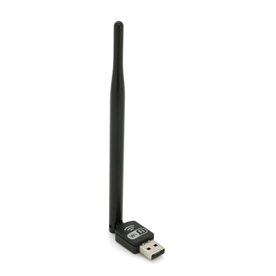 Бездротовий мережний адаптер з антеною Wi-Fi-USB LV-UW11RK-5DB MTK7601, 150Mbps, 2.4 GHz, Win10/8.1/8/7/XP,Mac OSX 10.7~10.10 and Linux, Box