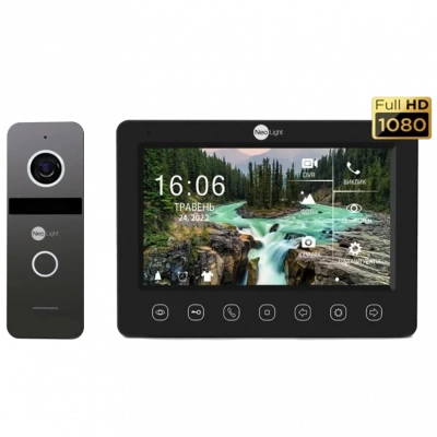 Neolight NeoKIT FHD Pro B/GRAPHITE (KAPPA + HD + SOLO FHD) Комплект відеодомофону