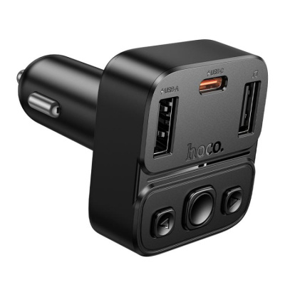 FM-модулятор HOCO E87, Black, Box