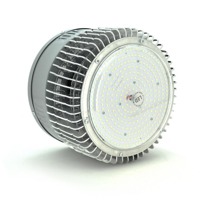 Стельовий промисловий світильник Ritar 300W, 6500K, 220V. IP65, 30000lm, RA >80, Φ362*35 мм, Black