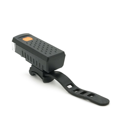 Ліхтарик велосипедний HY-2266, 3 режими, вбудований акум, USB кабель, BOX