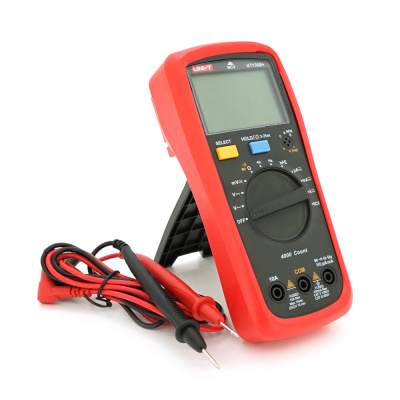 Мультиметр UNI-T UT136B Вимірювання: V (AC/DC), A (AC/DC), Ω, C, Hz, NCV. Функції: Data Hold, продзвонювання, тест діодів, підсвічування. (SP)