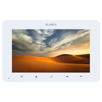 SM-07MHD 7”дюймів (white) Відеодомофон Slinex