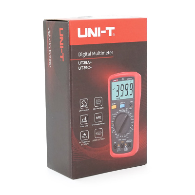 Мультиметр UNI-T UT39A+  Вимірювання: V, A, R, C