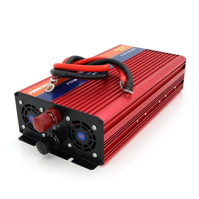 Інвертор напруги NV-3000(1600Вт)+LCD, 12/220V, approximated, 1 універсальна розетка, клеми, Box