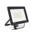 Прожектор LED з датчиком руху Ritar ZB-PGGY-100W, 100W, SMD2835, IP65, 8000Lm, 6500K (100%), Ra>70, 271*200*40mm, Black