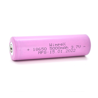 Акумулятор WMP-6000 18650 Li-Ion Tip Top, 2300mAh, 3.7V, Pink