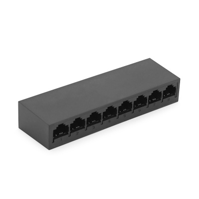 Комутатор UT-SF08, 8 портів Ethernet 10/100 Мбіт/с, USB DC5V0.6A. 120*36*21mm, BOX Q60