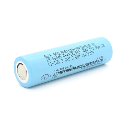 Акумулятор 18650 Li-Ion EVE 3500mAh 35V 3c 3.5A, 4.2/3.6/2.5V,  Blue