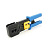 Інструмент HY-376Z з храповиком для обтискача RJ-45 (8P8C) та RJ-12/11 (6P6C),  6P / 8P + обрізка наскрізних конекторів