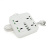 Мережевий фільтр ТВ-Т90, 4 розетки + 3 USB, 2 м, перетин 3х0, 75мм, 3000W, White, Box