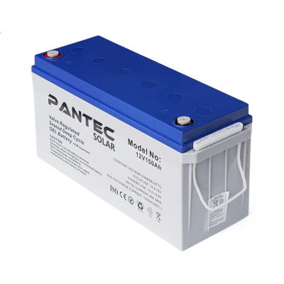 Акумуляторна батарея PANTEC  150-12 GEL 12V 150 Ah (483 x 170 x 238), 43.6 kg Grey Q1/48