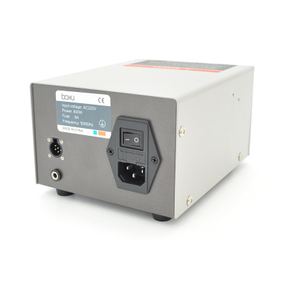 Паяльна станція BAKU BK-909 A+ цифрова індикація, 800W, паяльник/паяльний фен з блоком регулювання, 175*145*110мм, 3,5 кг