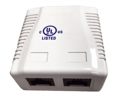 Розетка зовнішнього монтажу OK-net 5е UTP, 2 порт