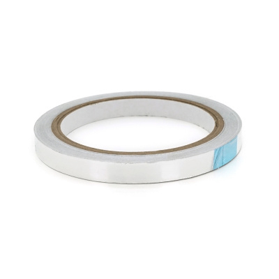 Алюмінієва фольга на клейкій основі ширина 10мм, довжина 20м