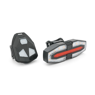 Задній стоп + поворотники LY-5510, 3 режими, вбудований акумулятор, USB кабель, Box