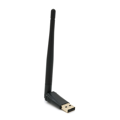 Бездротовий мережний адаптер Wi-Fi-USB AUFA W114, 802.11bgn, 150Mbps, 2.4GHz, WIN7/8/10/11/MAC/LINUX, Blister