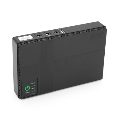 ДБЖ UPS-36W DC1036P для роутерів/комутаторів/PON/POE-430, 5/9/12V, 1A/2А, 12000мAh, Black, BOX