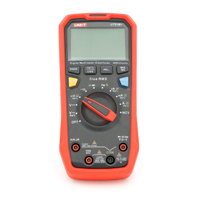Мультиметр UNI-T UT61B+: True RMS. Вимірювання V,A,Ω,C,F,NCV. Діоди. Продзвонювання. USB. CAT III 1000V. 190x90x50 мм. 350 г