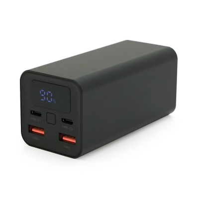 PowerBank XO-PB97 20000mAh, Input:(2хType-C), Output:(2хUSB,2хType-C), PD65W for Laptop, plastic, Black, Q28