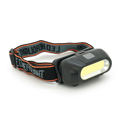 Налобний Ліхтарик KX-213, 3 режими, COB, корпус-пластик, водостійкий, 18650 акумулятор, USB кабель, BOX