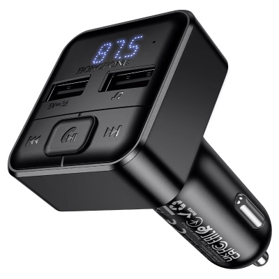 FM- модулятор Borofone BC63, Black, Box