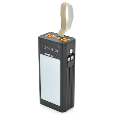 Powerbank ACL PW-85 30000mAh, 22.5W, LIGHTER, Кабелю Type-C + Lighting, 0.70 kg, Black, Box