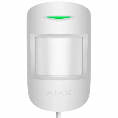 Дротовий сповіщувач руху Ajax Superior MotionProtect white Fibra