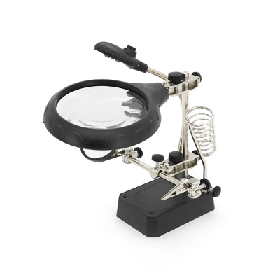 Тримач "третя рука" TE-800+LED, діамерт 60мм, 3.5-12X, Box