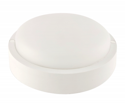 Світлодіодний світильник круглий Vestum 1-VS-7103 15W, 4500K, 220V, IP65, 174x62мм білий