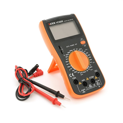 Мультиметр Victor VC9205, вимірювання: V, A, R, С, F