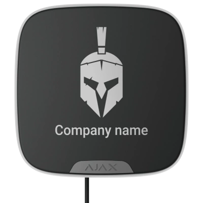 Дротова вулична сирена Ajax Superior StreetSiren DoubleDeck black Fibra