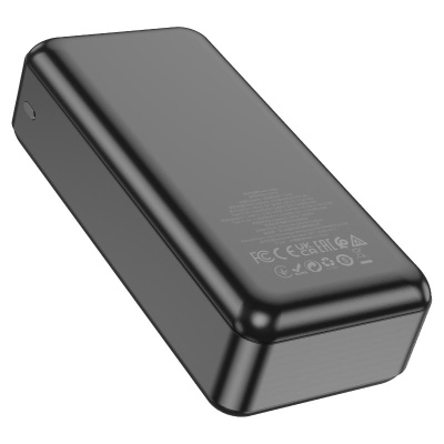 Power Bank HOCO J101B 30000mAh, USB+Type-C, 2A, Black, 0.660kg, Box
