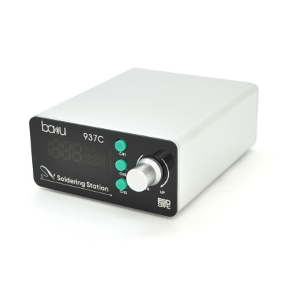 Паяльна станція BAKU BA-937C з цифровою індикацією, 120W, 200C - 500C, 3 канали пам'яті