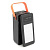 Power bank Voltronic S21 під 21х18650, Led display, Output: 22.5W, 3 кабелі (Micro-USB, Type-C, Lightning), PVC, ліхтар, Black, BOX