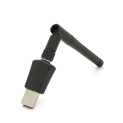 Бездротовий адаптер Wi-Fi-USB Merlion LV-UAC08, RTL8811CU, з антеною 20см, 802.11 a/b/g/n, 600MB, 2.4 GHz, Blister Q50