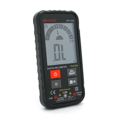 Мультиметр Mayilon HT-112A. Вимірювання: V, A, Ω, C, F.