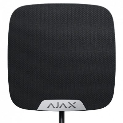 Дротова внутрішня сирена Ajax Superior HomeSiren black Fibra