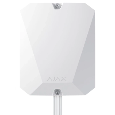 Дротова охоронна централь Ajax Superior Hub Hybrid (4G) white Fibra