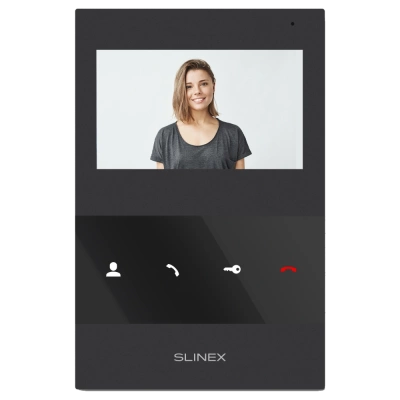 SQ-04M 4" дюйми (black) Відеодомофон Slinex